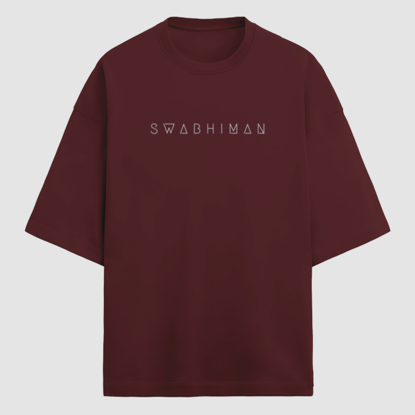 Oversized T-shirt having Tirupati Balaji divine blessings