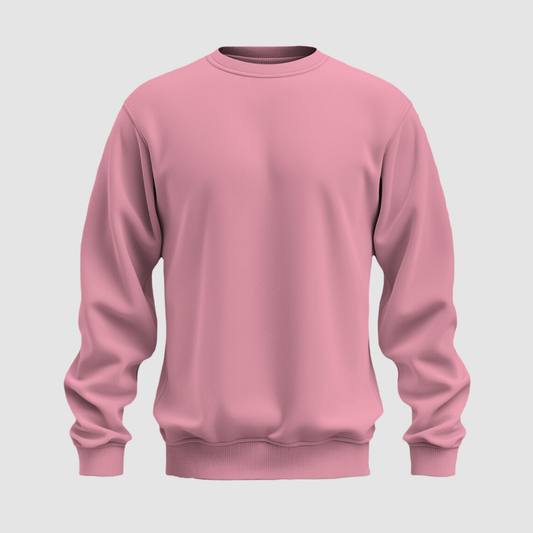 Light Baby Pink Oversized Sweatshirt