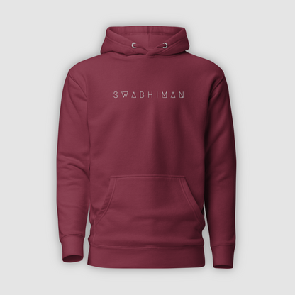 Maroon Hooded Sweatshirt