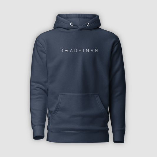 Navy Blue Hooded Sweatshirt