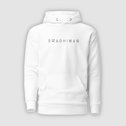 White Hooded Sweatshirt