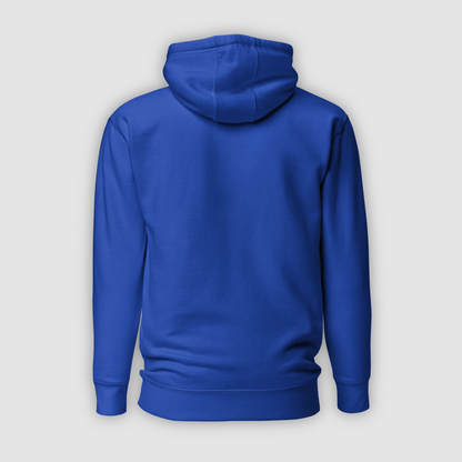 Royal Blue Hooded Sweatshirt