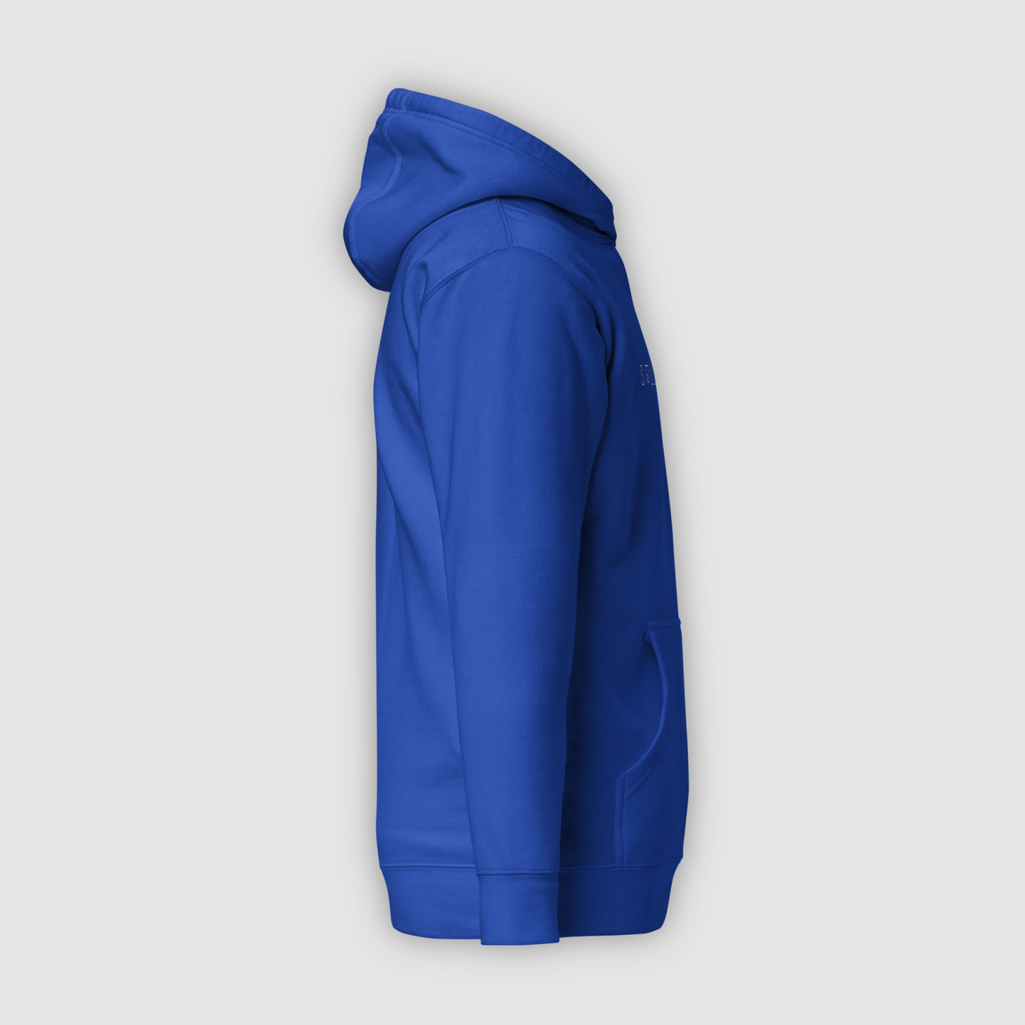 Royal Blue Hooded Sweatshirt