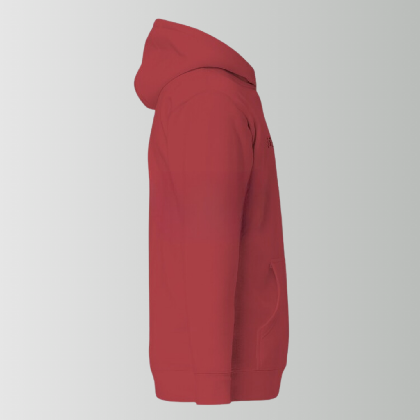 Coral Hooded Sweatshirt