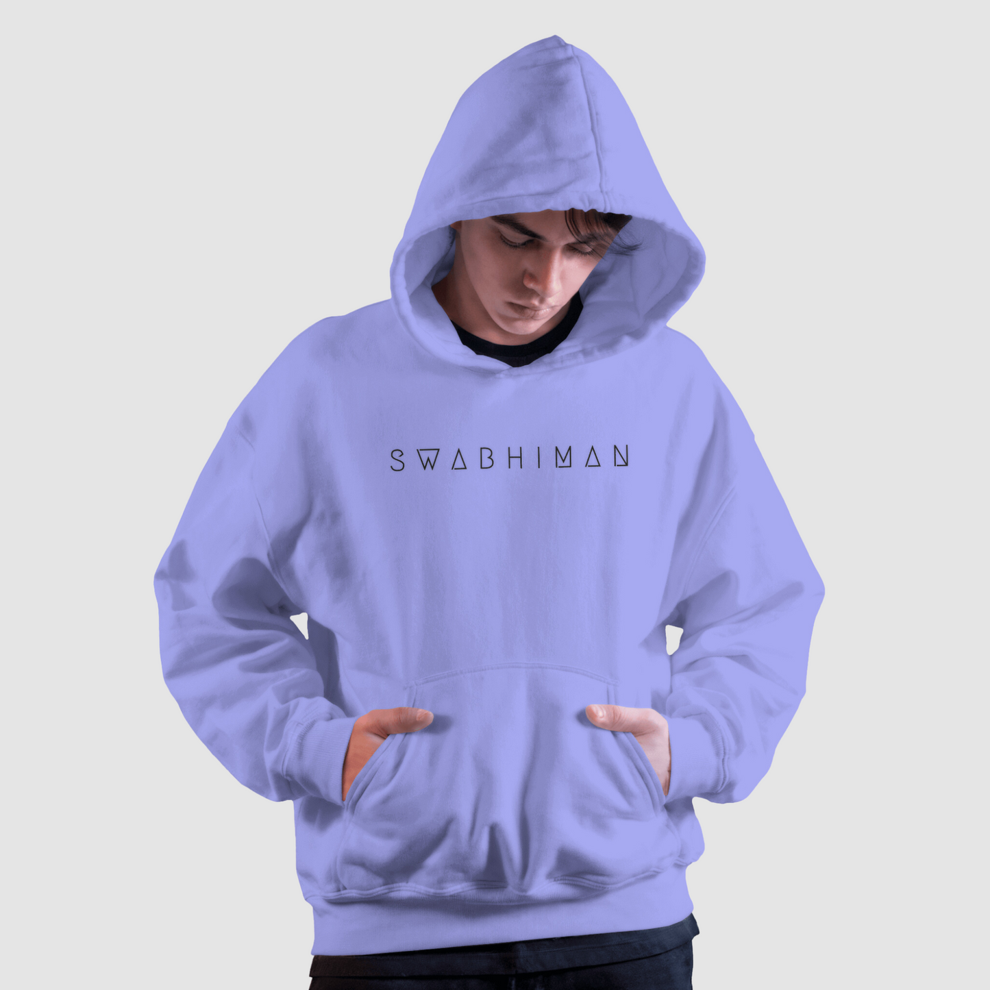 Lavender Hooded Sweatshirt