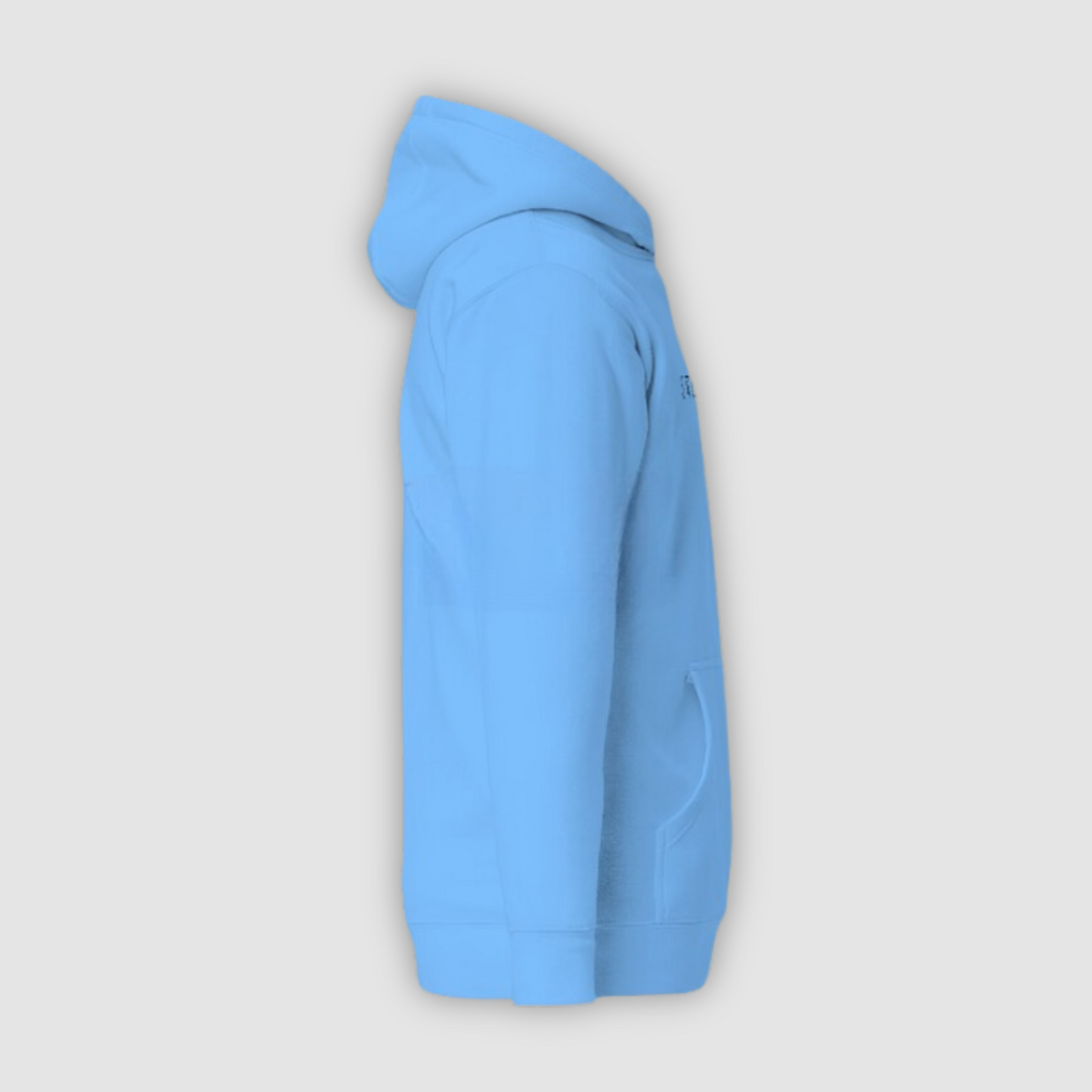 Baby Blue Hooded Sweatshirt