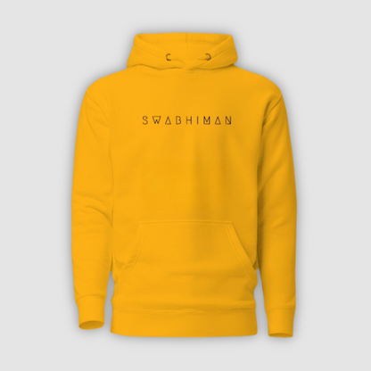 Mustard Yellow Hooded Sweatshirt