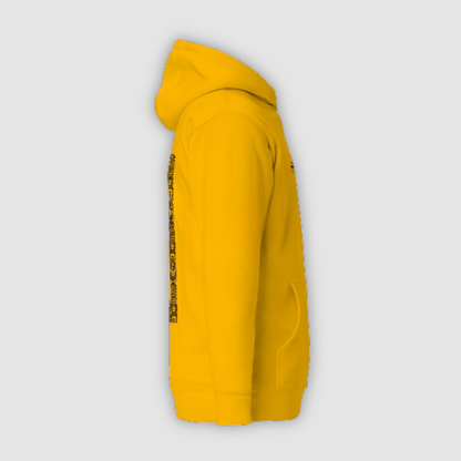 Dharma Protector: Lord Rama Mustard Yellow Hoodie