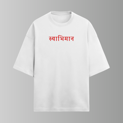 White Oversized Heavyweight Maa Kali T-shirt