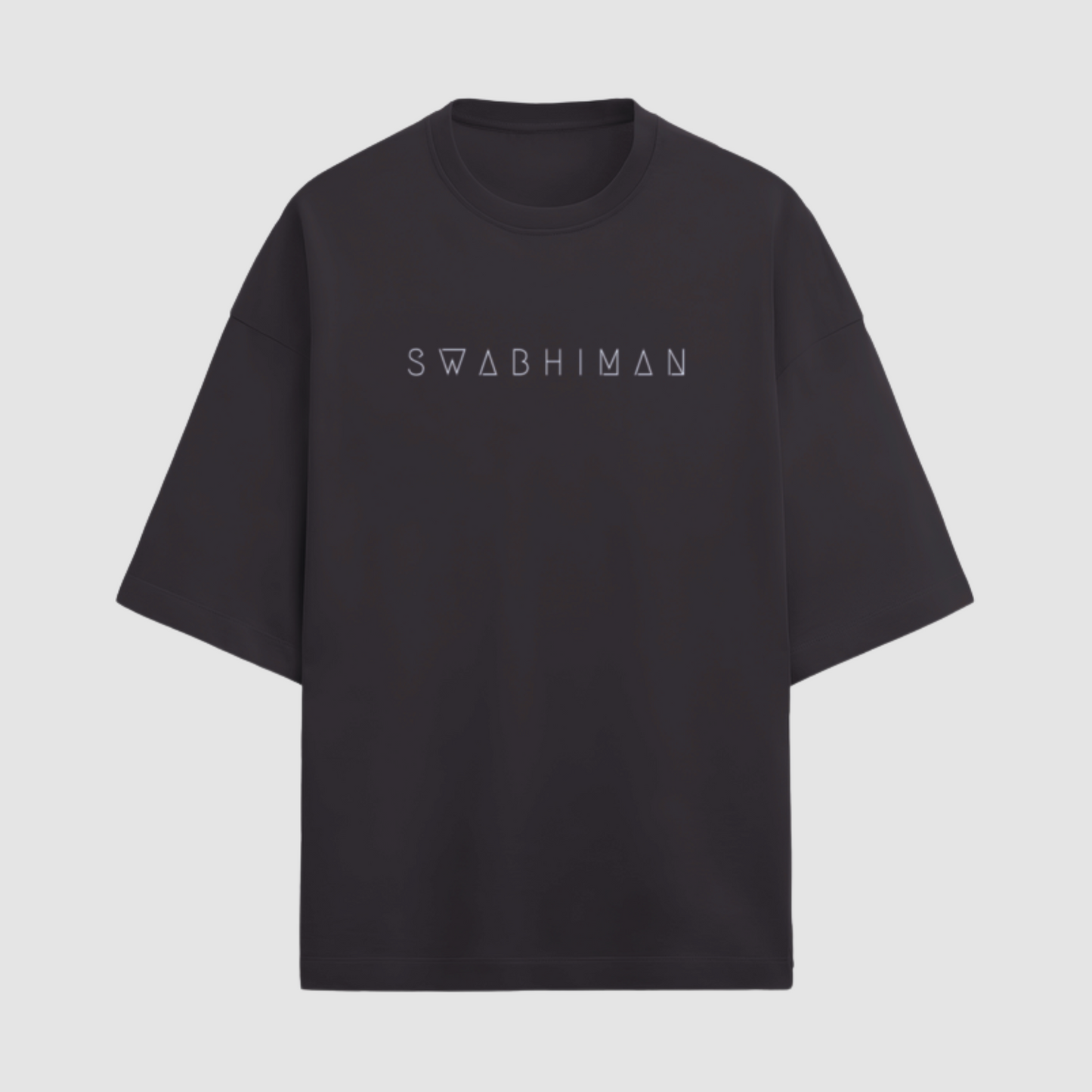 Black Oversized Heavyweight T-shirt