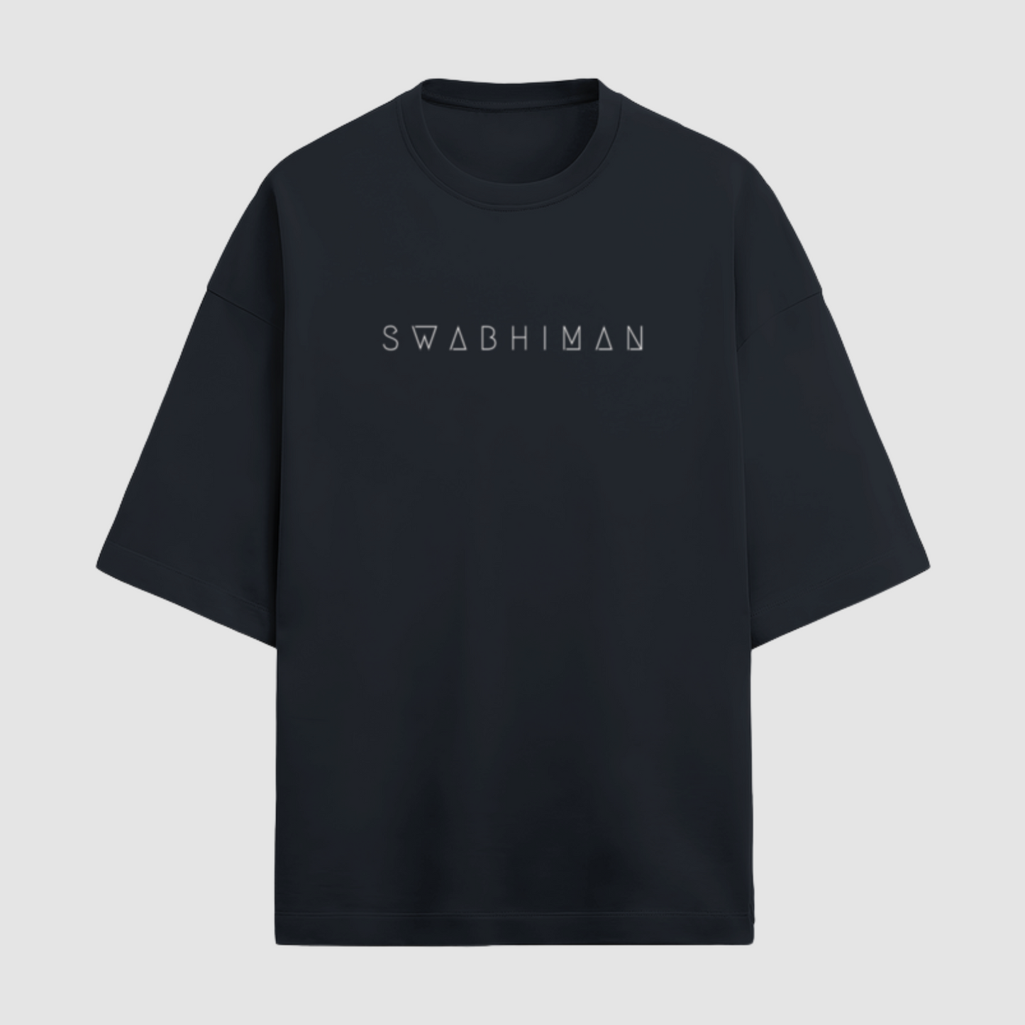 Navy Blue Oversized Heavyweight T-shirt