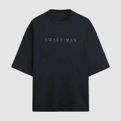 Navy Blue Oversized Heavyweight T-shirt