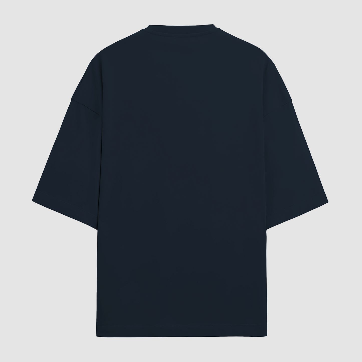 Navy Blue Oversized Heavyweight T-shirt