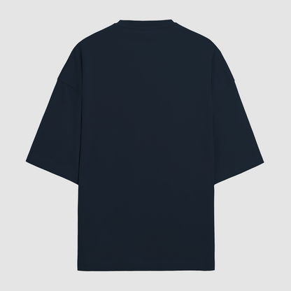 Navy Blue Oversized Heavyweight T-shirt