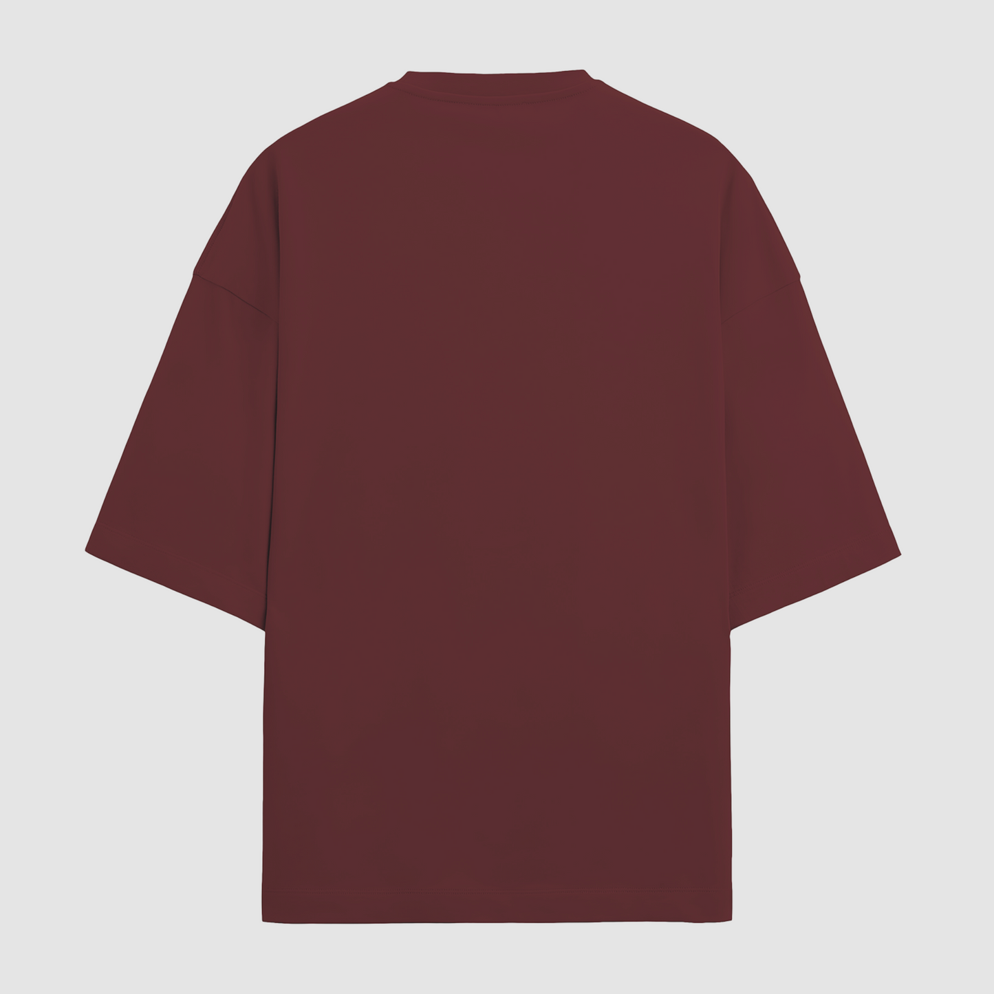 Maroon Oversized Heavyweight T-shirt