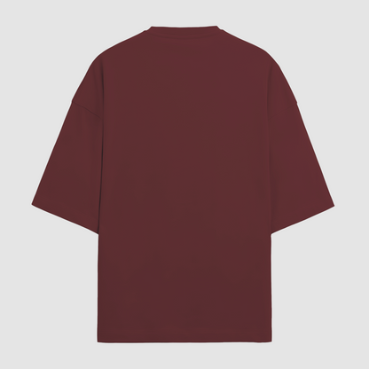 Maroon Oversized Heavyweight T-shirt